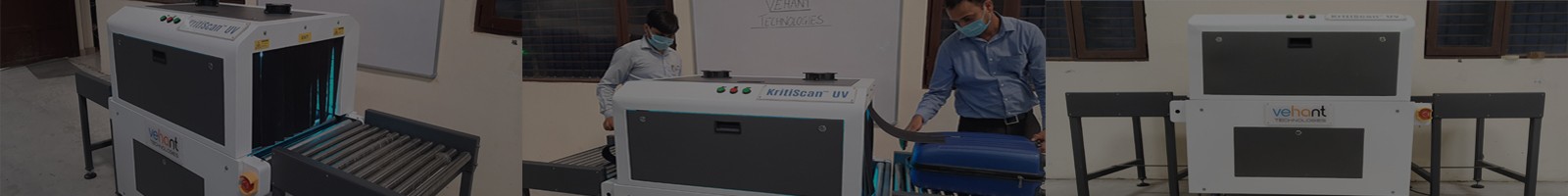 KritiScan® UV - UVC light based Baggage/luggage Disinfection System